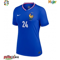 Camiseta Francia Ibrahima Konate #24 Primera Equipación para mujer Eurocopa 2024 manga corta